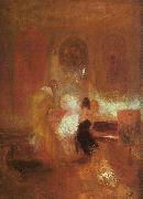 Joseph Mallord William Turner Music Party Sweden oil painting artist